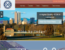 Tablet Screenshot of lamarstationapts.com